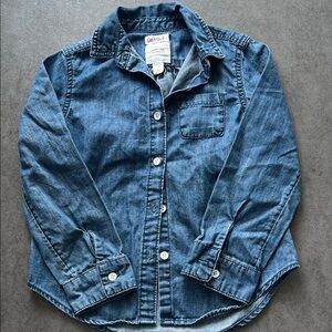 Cat & Jack Indigo Denim Shirt